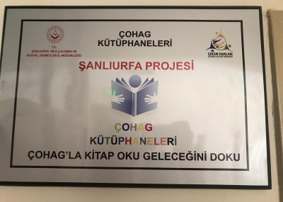 ÇOHAG KÜTÜPHANELERİ ŞANLIURFA PROJESİ